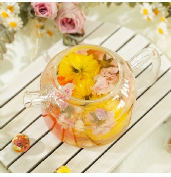Pure flower handmade blooming tea ball