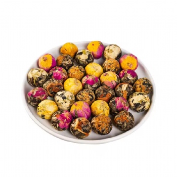 Blooming White Tea Balls Wholesale Blooming Tea Ball Gift Packaging Flower Tea