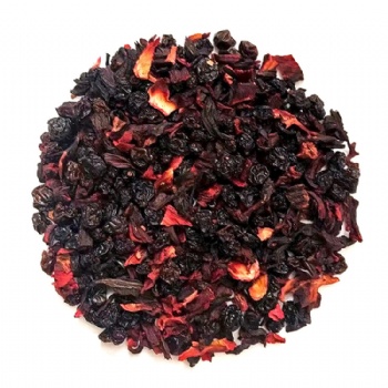 Butter Rum German Blueberry Flower Tea fruit  flavor tea