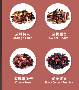 Rose Cherry Fruit Flavored Tea
