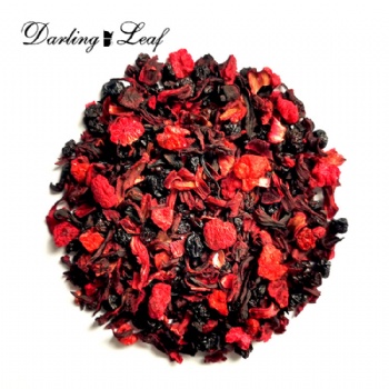Rum raspberry fruit flavored tea