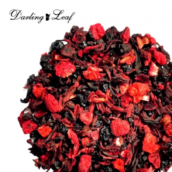 Rum raspberry fruit flavored tea