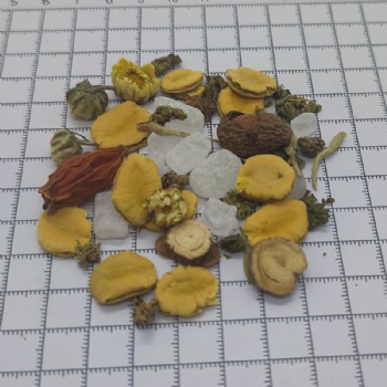 scaphium scaphigerum and Momordica grosvenori Tea Protect the throat tea