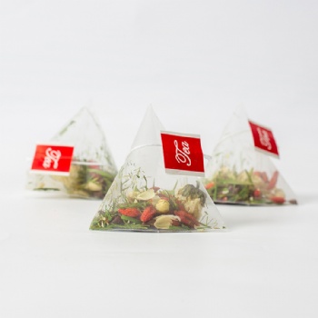 Health preservation, weight loss and detoxification triangular herb tea bag